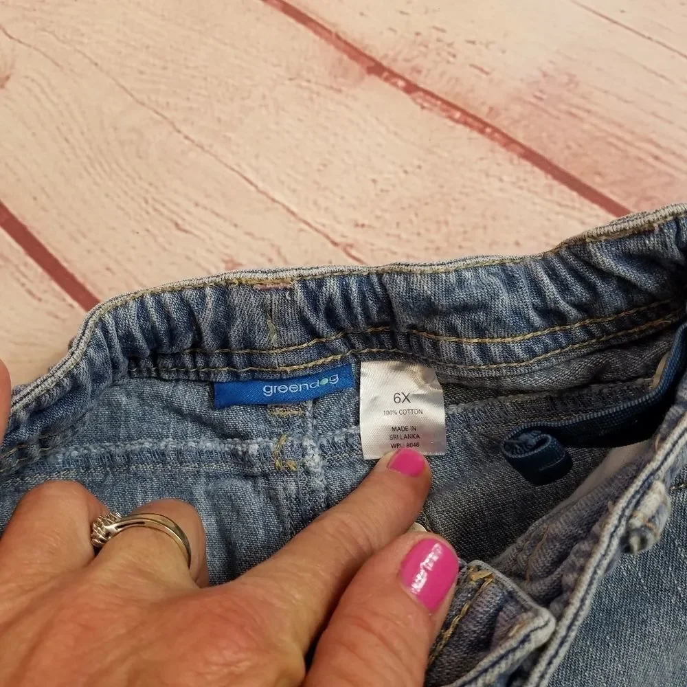 Greendog denim Bermuda shorts 6X